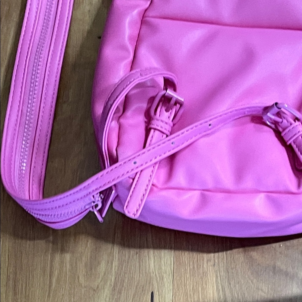 Steve Madden Pink Padded Backpack with Coin Pouch - Picture 8 of 13